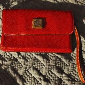 RED DOONEY & BOURKE WALLET/WRISTLET